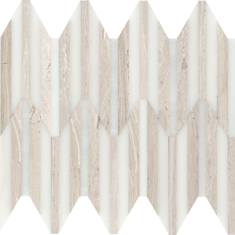 Emser Tile Bizou™ 10 x 12 in. Marble Decorative Accent Tile Wayfair